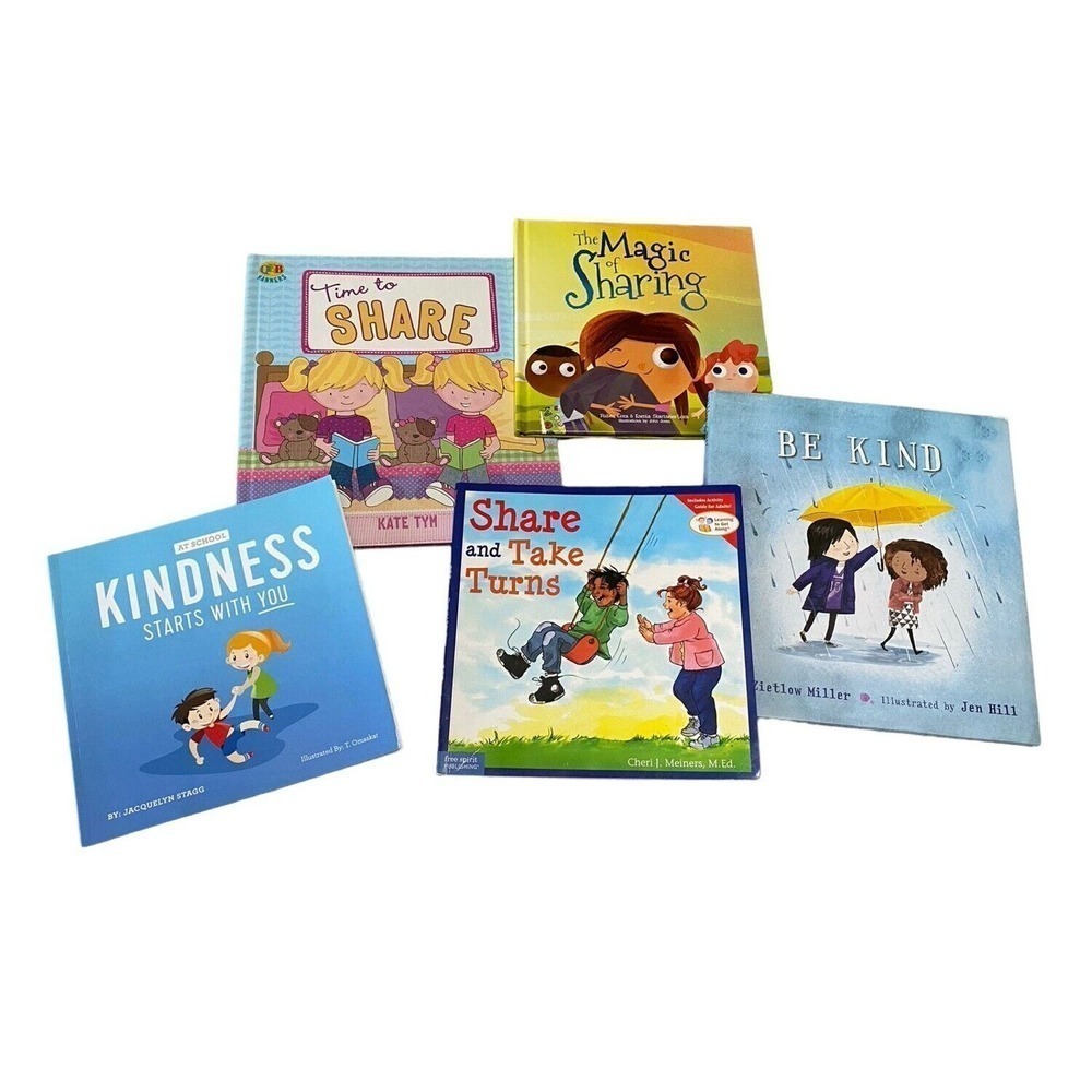 Be Kind Kindness Starts With You Take Turns Magic Of Sharing Book Bundle